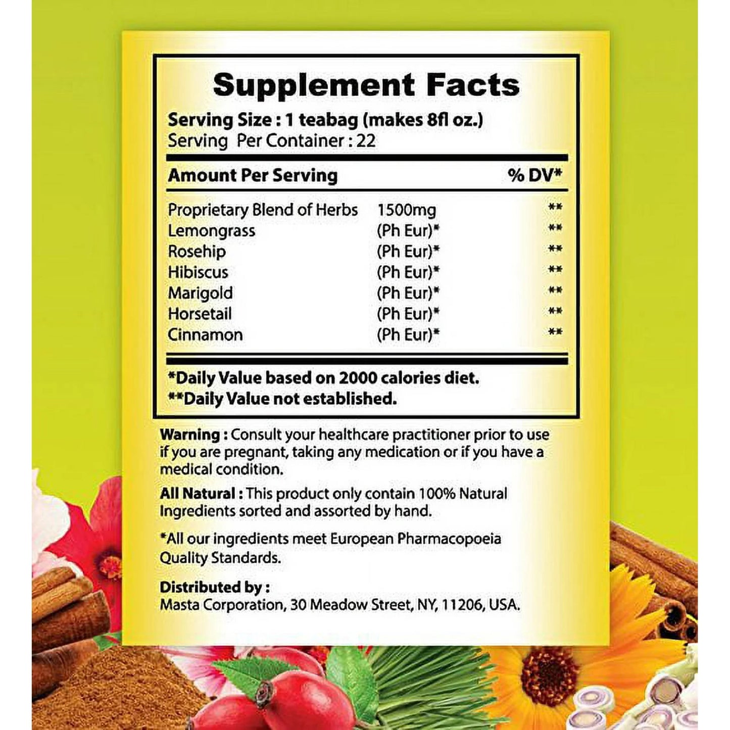 Buddha’s Herbs Skin Detox Tea