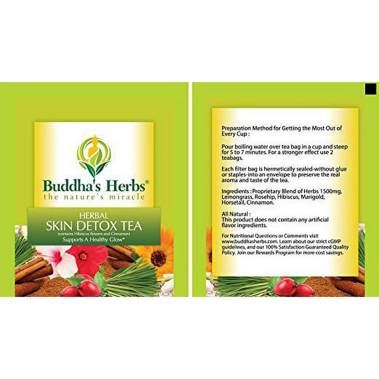 Buddha’s Herbs Skin Detox Tea
