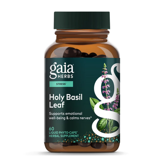 Gaia Herbs Holy Basil Leaf Capsules