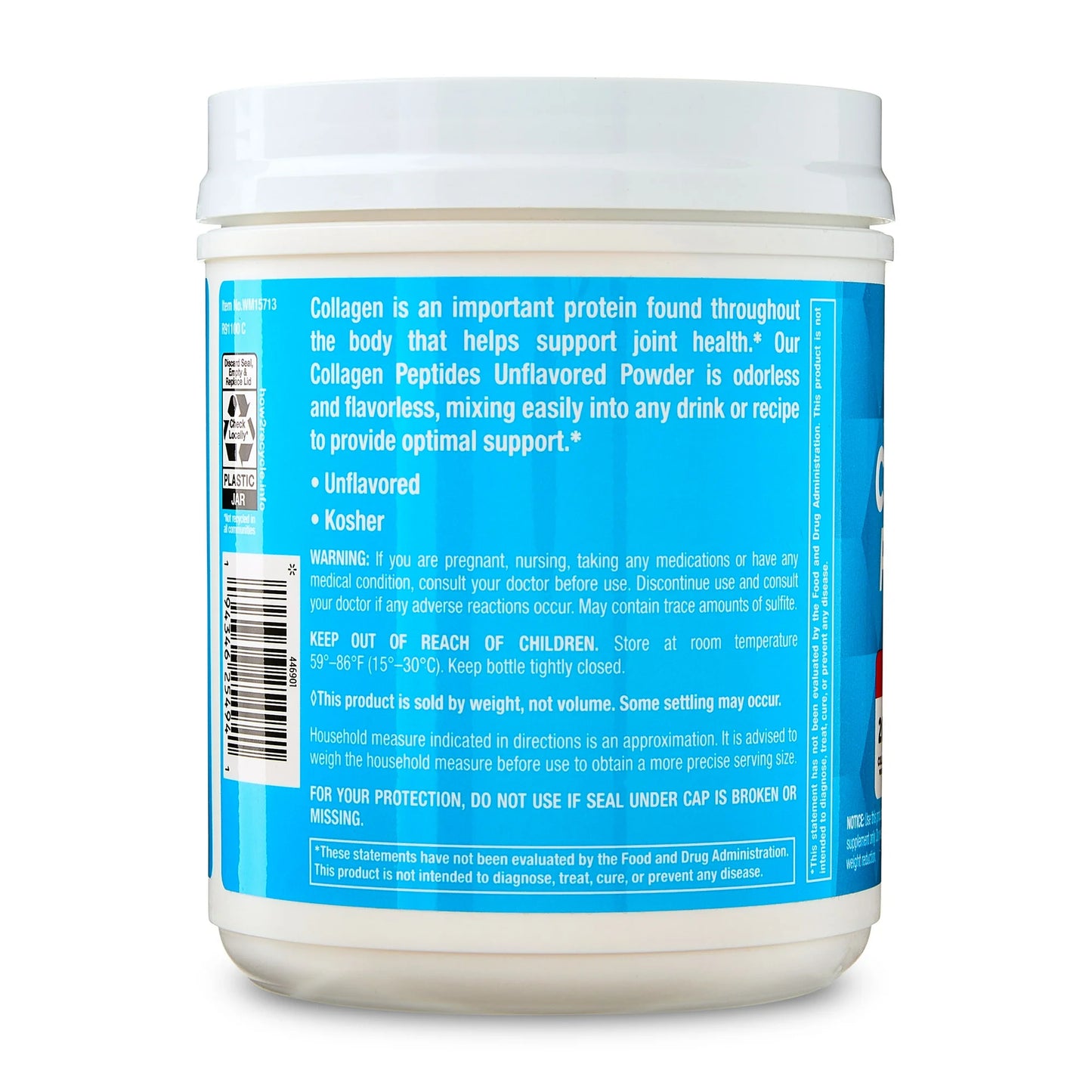 Equate Grass Fed Collagen Peptides Powder