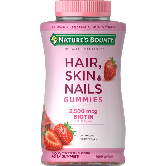 Nature’s Bounty Hair, Skin & Nails Strawberry Gummies